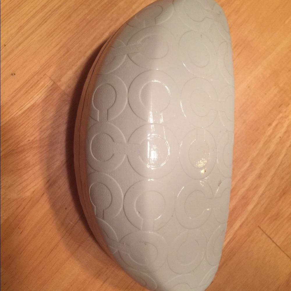 Coach sunglasses/eyeglasses hard clamshell case
